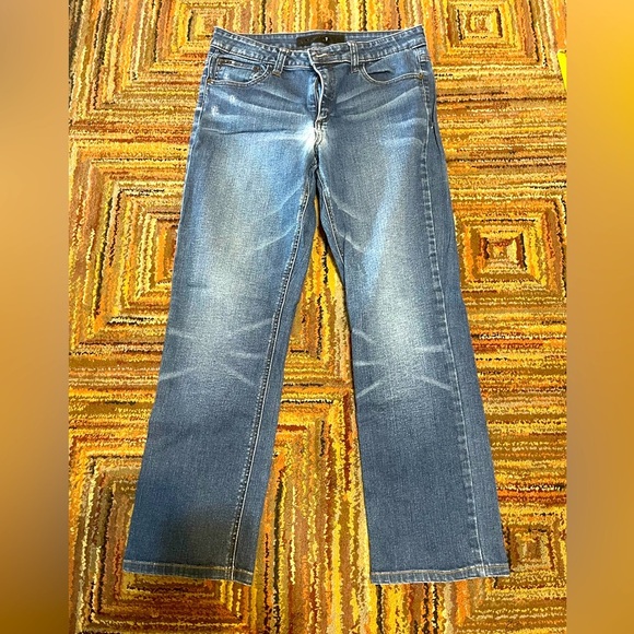 Joe's Straight Jeans Womens 18 Blue Dark Wash Denim - Picture 1 of 5